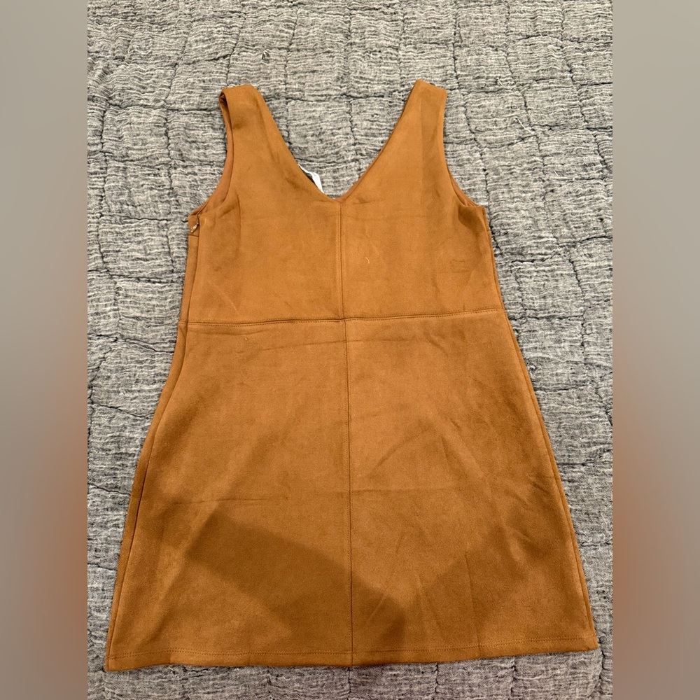 MNG Brown Sleeveless Dress